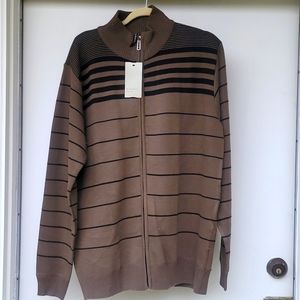 Tope and black Men sweater XXL.